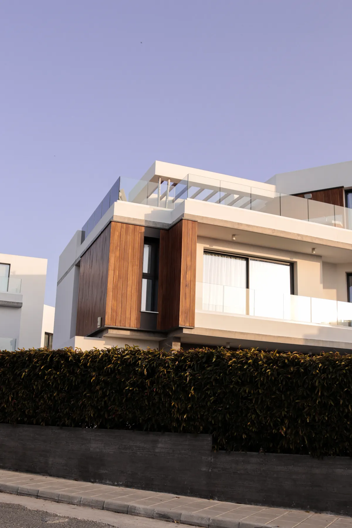 A contemporary custom home